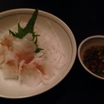 八寸庵 花子 - 天然海老の刺し身