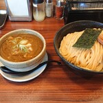 つけ麺 きらり - 限定 煮干つけ麺大盛+麺200ｇ増量+ラー油辛トッピング