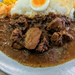 フィッシュ - 大辛チキンカレー