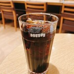 ドトールコーヒーショップ - アイスコーヒーMサイズ　300円