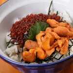 《数量限定！売切御免》生うにイクラ丼