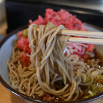 Fuku soba - 天ぷらそば(紅しょうが)＠税込610円