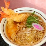 和風レストランまるまつ - 天ぷらそば