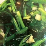 Stir-fried spinach