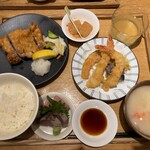 京都石塀小路豆ちゃ - 贅沢御膳（メインは塩鶏の柚子胡椒焼き）