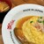 MADE IN JAPAN かにチャーハンの店 - 料理写真:半熟たまごのカニ玉チャーハンとカニの味噌汁