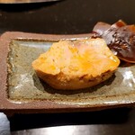 島津 - 鮟肝と奈良漬け