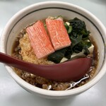 鯉とうなぎのまるます家 - 冷やしたぬき豆腐