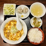 中国料理 廣東 - 麻婆豆腐定食