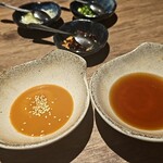 Shabu Shabu Shubou Biton - シークワーサーポン酢と自家製ごまだれ