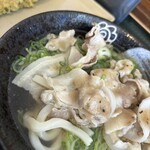 はなまるうどん - 豚塩ネギうどん