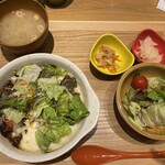 和ごはんとカフェ チャワン 舞浜駅前店 - お野菜ころころビーフシチューとホワイトソースのWドリア