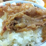 Yoshino Shokudou - 牛スタミナ炒め　大きな肉