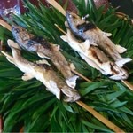 うかい竹亭 - 焼肴：岩魚の塩焼