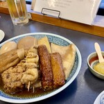 おでん庄助 - おでんには和がらし