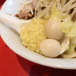 ラーメン二郎 - ショウガ半分