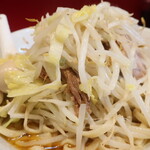 ラーメン二郎 - ヤサイ（そのまま）