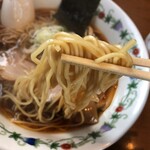 麺家 風 - 緩やかなウェーブの美味しい麺が合います♪