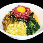 韩式肉脍拌饭