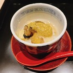 炭とおがわ - 長崎のアワビとたけのこの飯蒸し