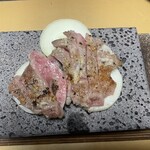 さわの - 熟成能登牛、炙り焼き