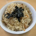 麺や 雅流 - 鶏豚炊き込みごはん