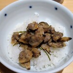 蛤麺しちり - 貝のしぐれ煮ごはん(小)