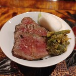 和み処 男山 - [2024年3月　訪問]牛たたきごはん。美味しいに決まってる。