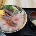 小松水産の海鮮丼 - 