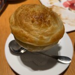 Passo novita - ポルチーニ茸のオニオングラタンスープパイ包み焼き　