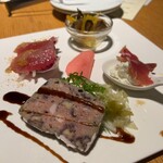 パッソ ノヴィータ - アンティパストミスト（本日の日替わり前菜盛り合わせ）