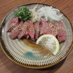 うどん満月 - 料理写真:鶏のレバ刺し(低温調理) 650円(税込)