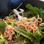 Coffee gallery Clement - 春だから桜の形のマカロニ？