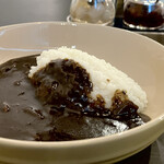 Coffee gallery Clement - ハーフサイズの黒カレー