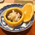 銀座 しのはら - 合鴨（近江）のすき焼き（甘夏釜）