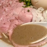 麺屋 まほろ芭 - ドロンドロン　さすがバカニボｗｗｗ