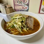 味の番番 - ネギラーメン／合わせ・赤味噌（1,100円）