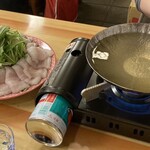 はかりめ じゅん - 穴子のしゃぶしゃぶ