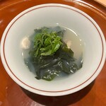 銀座 しのはら - ハマグリの鍋