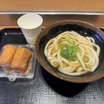 親父の製麺所 - 朝うどん（稲荷）