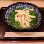 大江戸うどん さくら - 九条ネギ刻みうどん