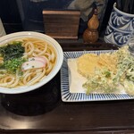 手打うどん すみた - 春野菜天うどん