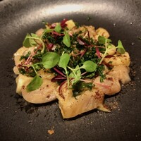 800°DEGREES ARTISAN PIZZERIA - 薪火で炙った焼き茄子の冷やしマリネ
