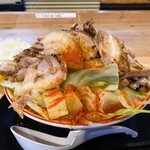 益蔵坂 かど乃や - 辛いの 半肉 800円
大盛り 150円
ごはん 200円