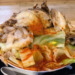 益蔵坂 かど乃や - 辛いの 半肉 800円
大盛り 150円