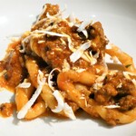 はなう - ロリギッタス サルシッチャのラグーソース リコッタサラータ