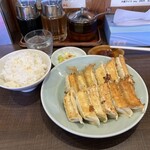 宇都宮みんみん - R6.3  焼き餃子2人前＋ライス