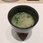鮨処 有馬 - 味噌汁