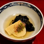 銀座 きた川 - 若竹煮、鰹出しを効かせると美味しいのよね