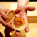 銀座 きた川 - はさむ前